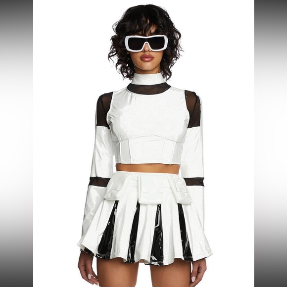 New Stormtrooper Costume Star Wars Medium by Dolls Kill - Picture 3 of 10